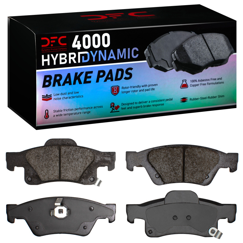 Jeep Grand Cherokee Brake Pads - Rear - DFC - 4000 HybriDynamic - `11-`26