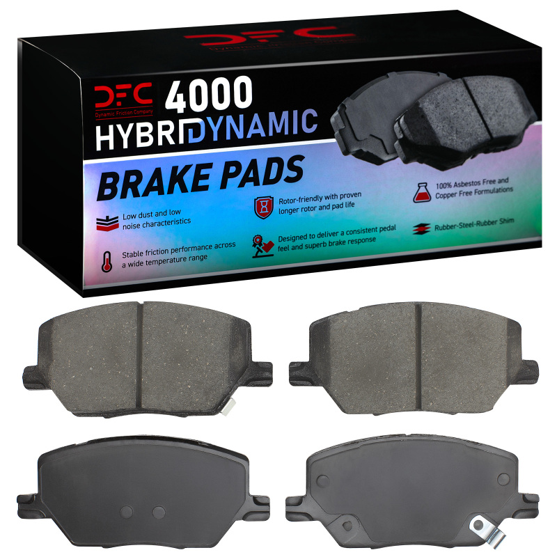Jeep Renegade Brake Pads - Front - DFC - 4000 HybriDynamic - `15-`26