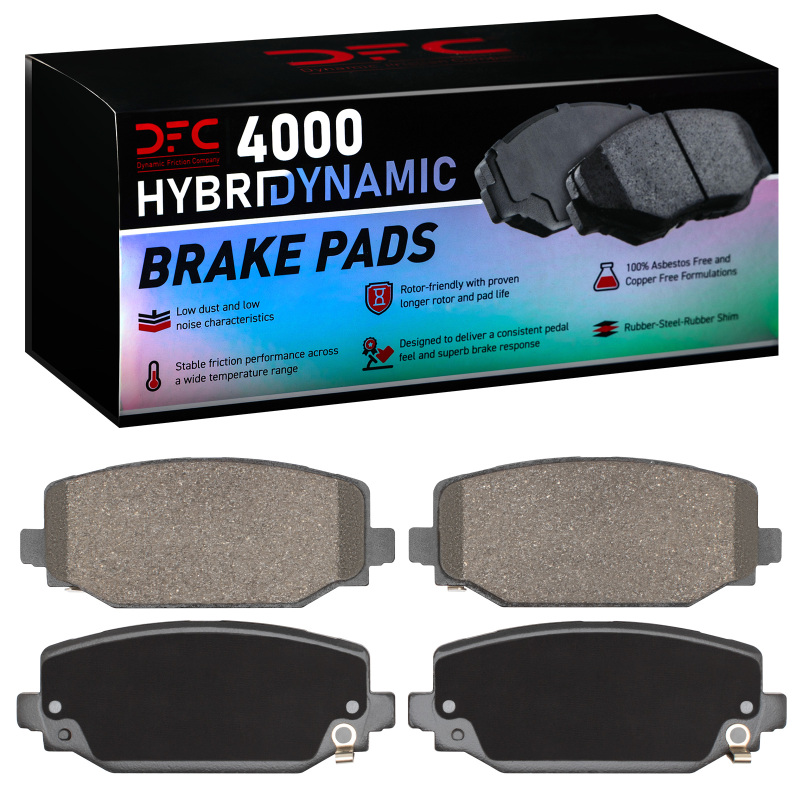 Jeep Grand Cherokee L Brake Pads - Rear - DFC - 4000 HybriDynamic - `21-`25