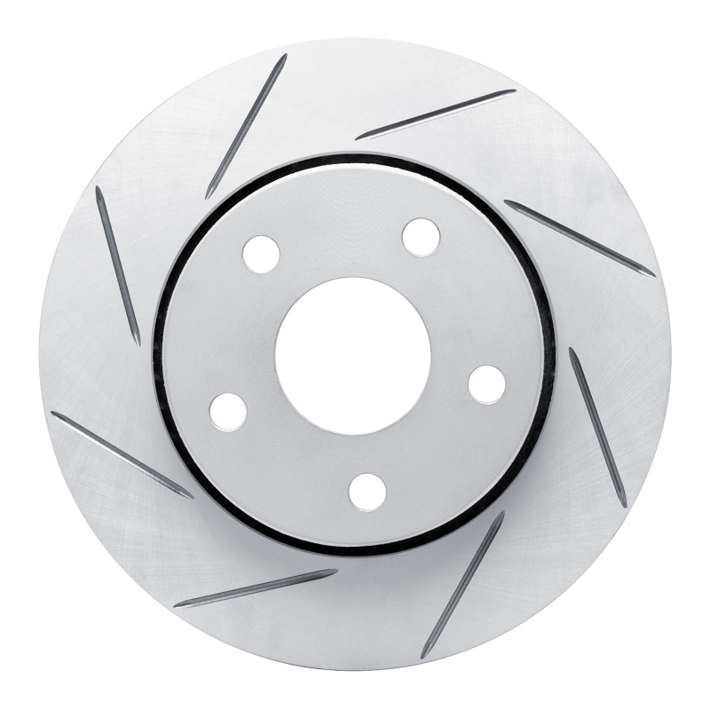Jeep Wrangler Brake Rotor (1) - Front Left - DFC - Slotted Geoperformance Rotor - `07-`18