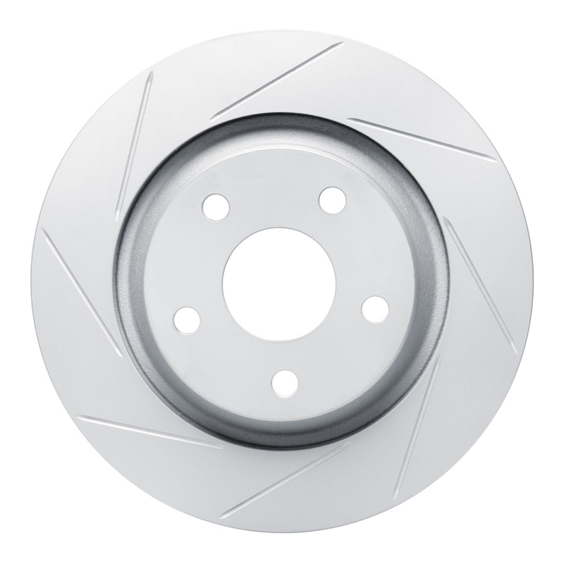 Jeep Wrangler Brake Rotor (1) - Front Left - DFC - Slotted Geoperformance - `12-`18