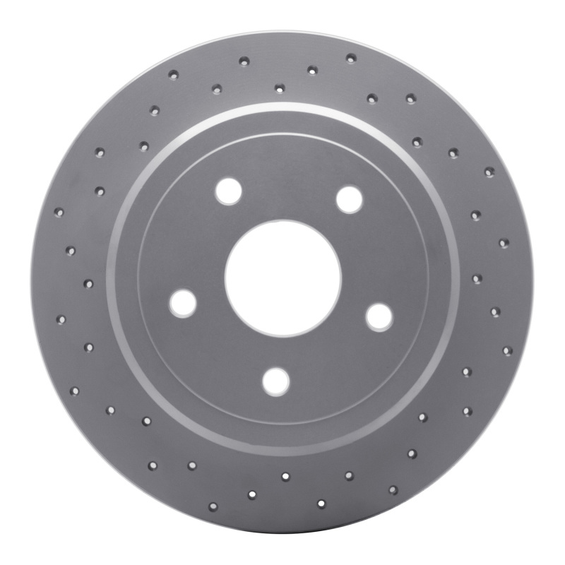 Jeep Commander Brake Rotor (1) - Rear Left - DFC - Drilled Geoperformance - `05-`10 Jeep Commander Brake Rotor (1) - Rear Left - DFC - Drilled Geoperformance - `05-`10