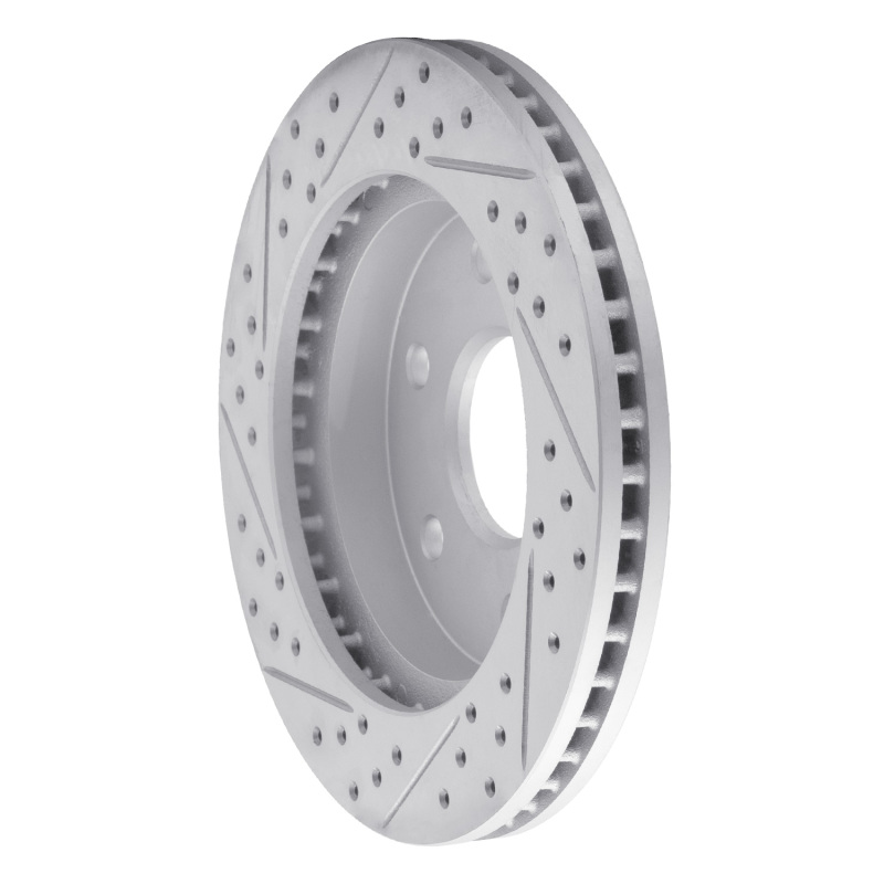 Jeep Wagoneer L Brake Rotor (1) - Rear Right - DFC - Geoperformance Drilled & Slotted Rotor - `21-`25