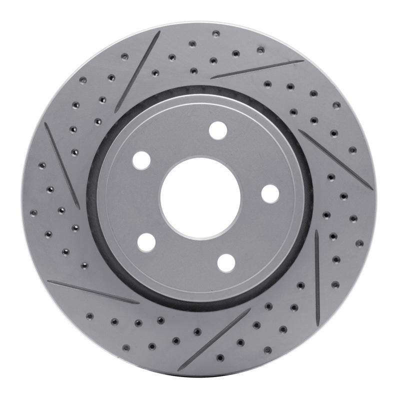 Jeep Commander Brake Rotor (1) - Front Right - DFC - Geoperformance Rotor - Drilled & Slotted - `05-`10 Jeep Commander Brake Rotor (1) - Front Right - DFC - Geoperformance Rotor - Drilled & Slotted - `05-`10