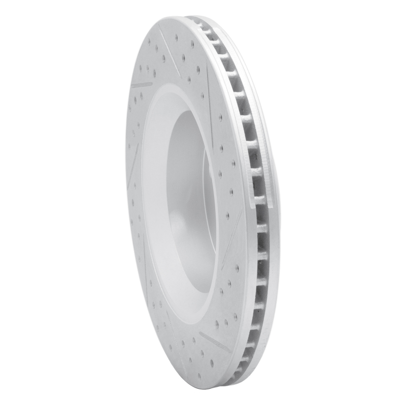Jeep Liberty Brake Rotor (1) - Front Left - DFC - Drilled & Slotted Geoperformance - `11-`12