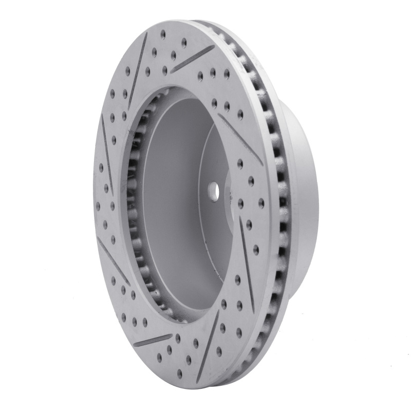 Jeep Cherokee Brake Rotor (1) - Front Right - DFC - Geoperformance Drilled & Slotted - `99-`06