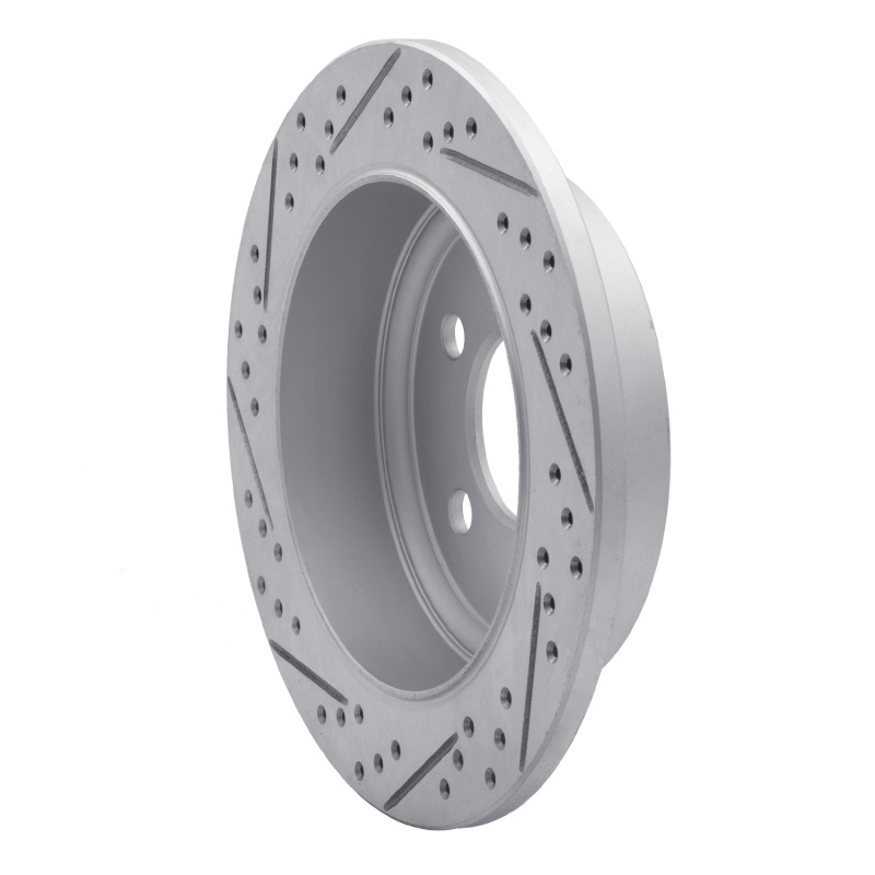 Jeep TJ Brake Rotor (1) - Rear Right - DFC - Drill & Slot Geoperf - `03-`07