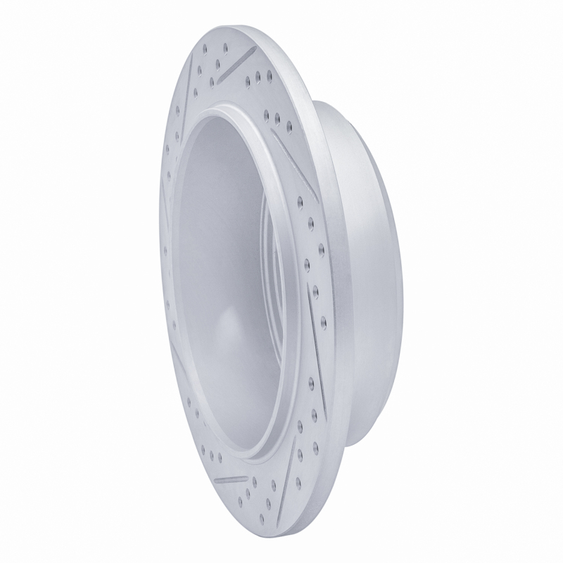 Jeep Wrangler Brake Rotor (1) - Rear Right - DFC - Geoperformance Drilled & Slotted - `07-`18