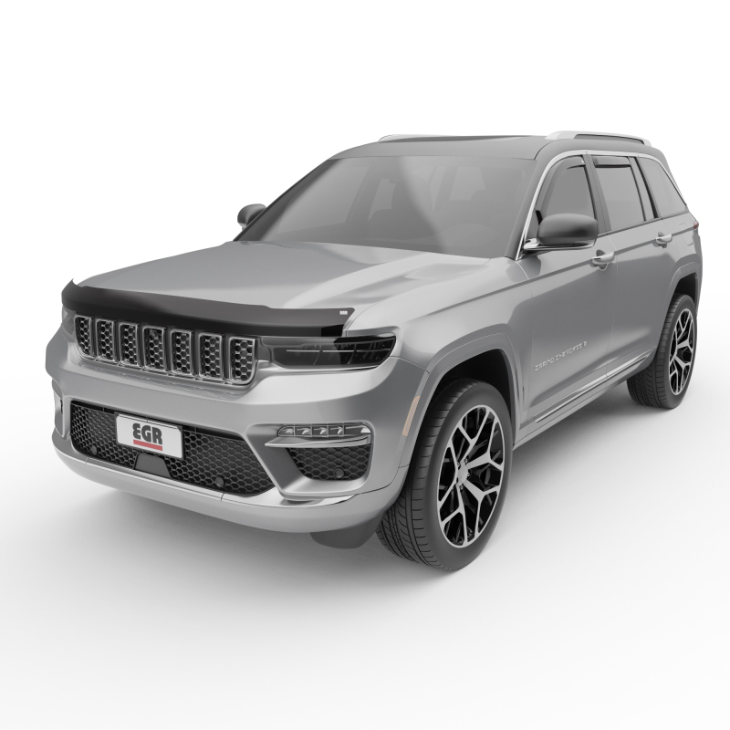 Jeep Grand Cherokee Wind Deflectors - EGR - In-channel - Matte Black - `22-`25