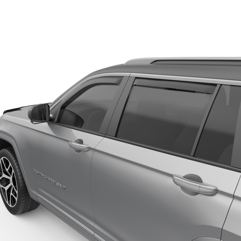 Jeep Grand Cherokee Wind Deflectors - EGR - In-channel - Matte Black - `22-`25