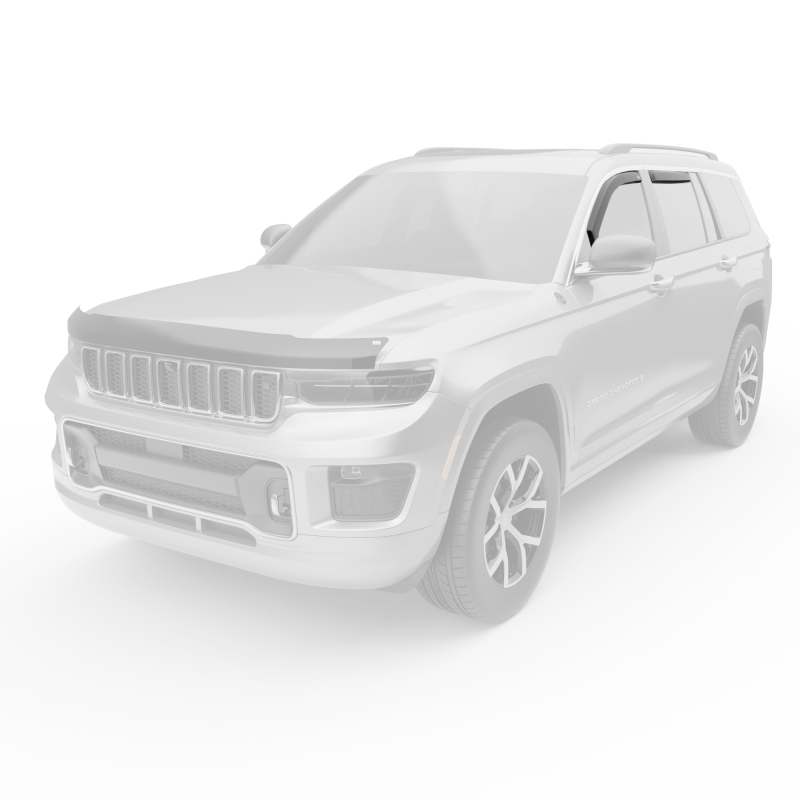 Jeep Grand Cherokee L Wind Deflectors - EGR - In-channel - Matte Black - `21-`25
