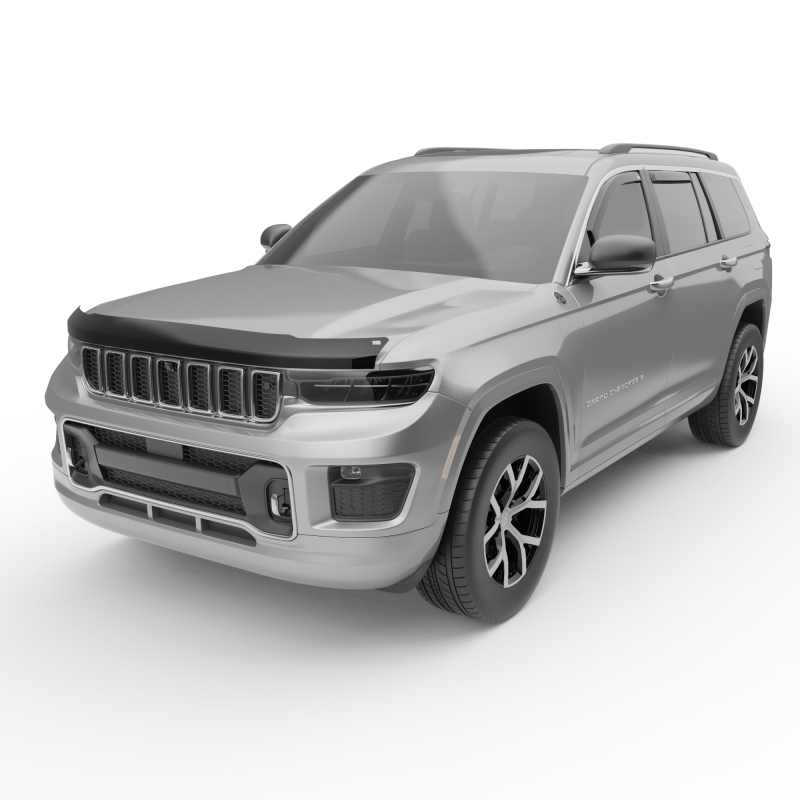 Jeep Grand Cherokee L Wind Deflectors - EGR - In-channel - Matte Black - `21-`25