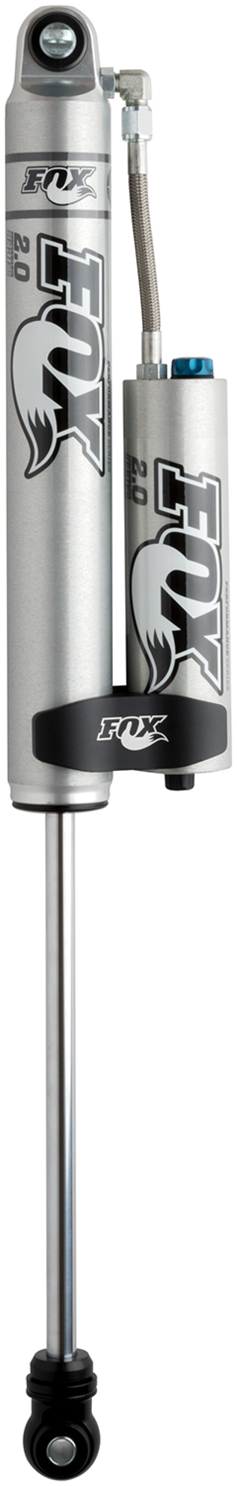 Jeep TJ Suspension Shock Absorber - Rear - FOX - 2.0 Perf Series Smooth Body w/CD Adjustment for Lifted Vehicles - `97-`06
