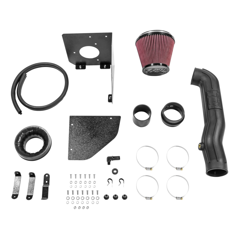 Jeep Wrangler Performance Air Intake - Flowmaster - Delta Force - Black - `12-`18