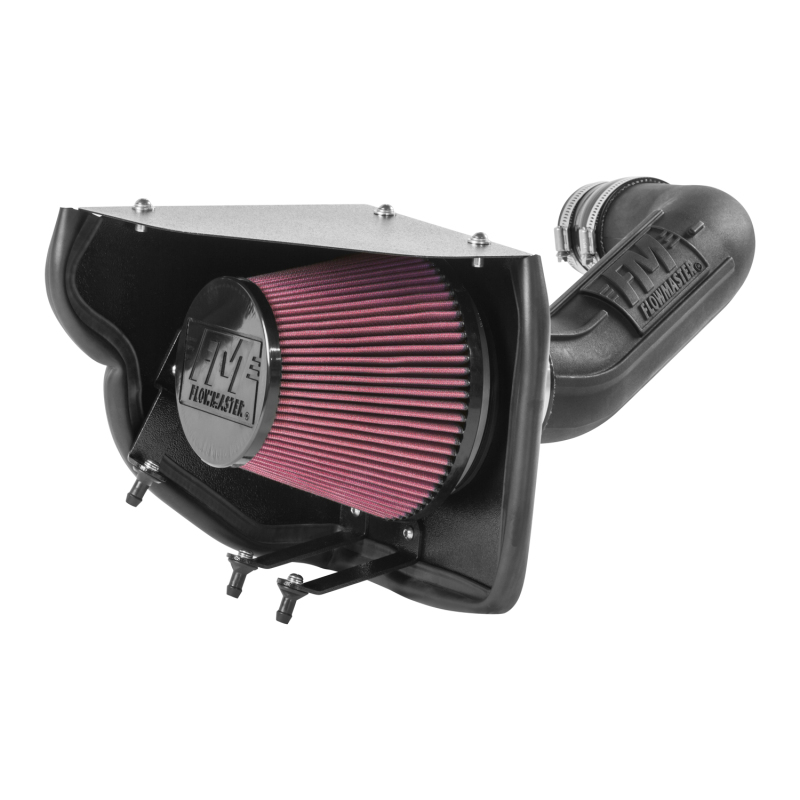 Jeep Wrangler Performance Air Intake - Flowmaster - Delta Force - Black - `07-`11