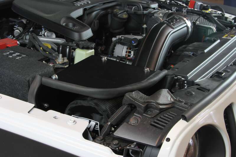 Jeep Wrangler JL Performance Air Intake - Flowmaster - Delta Force - Black - `18-`26