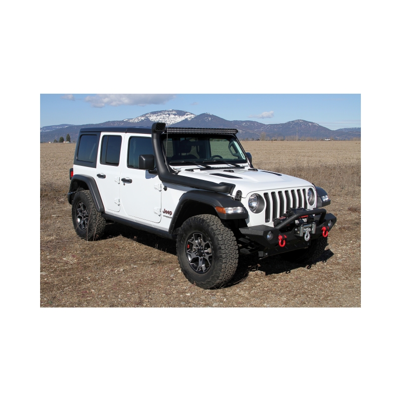 Jeep Gladiator Performance Air Intake - Flowmaster - Delta Force - Black - `20-`26