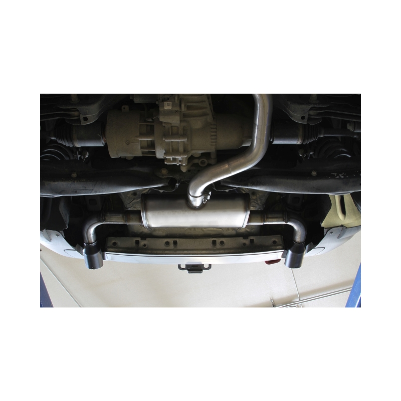 Jeep Cherokee Performance Exhaust - Rear - Flowmaster - FlowFX Cat-Back - Black - `14-`22