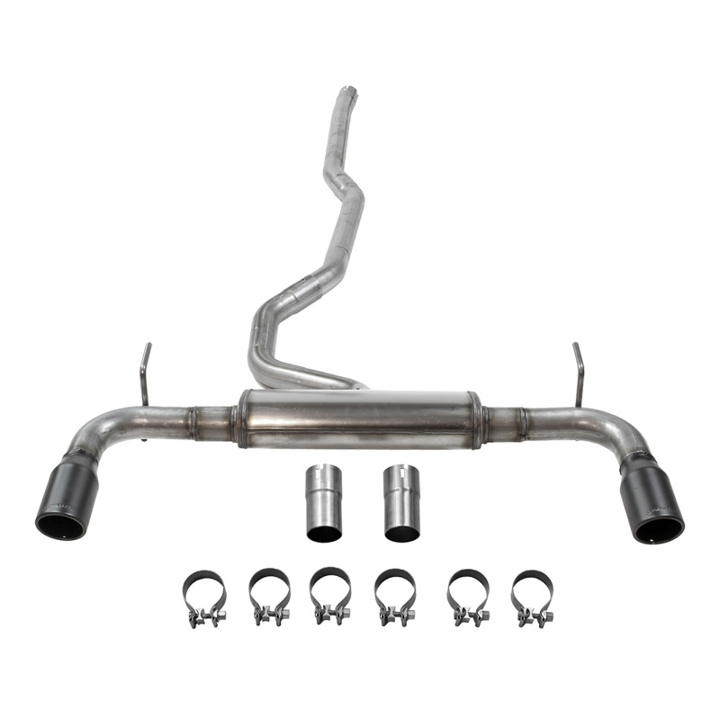 Jeep Cherokee Performance Exhaust - Rear - Flowmaster - FlowFX Cat-Back - Black - `14-`22
