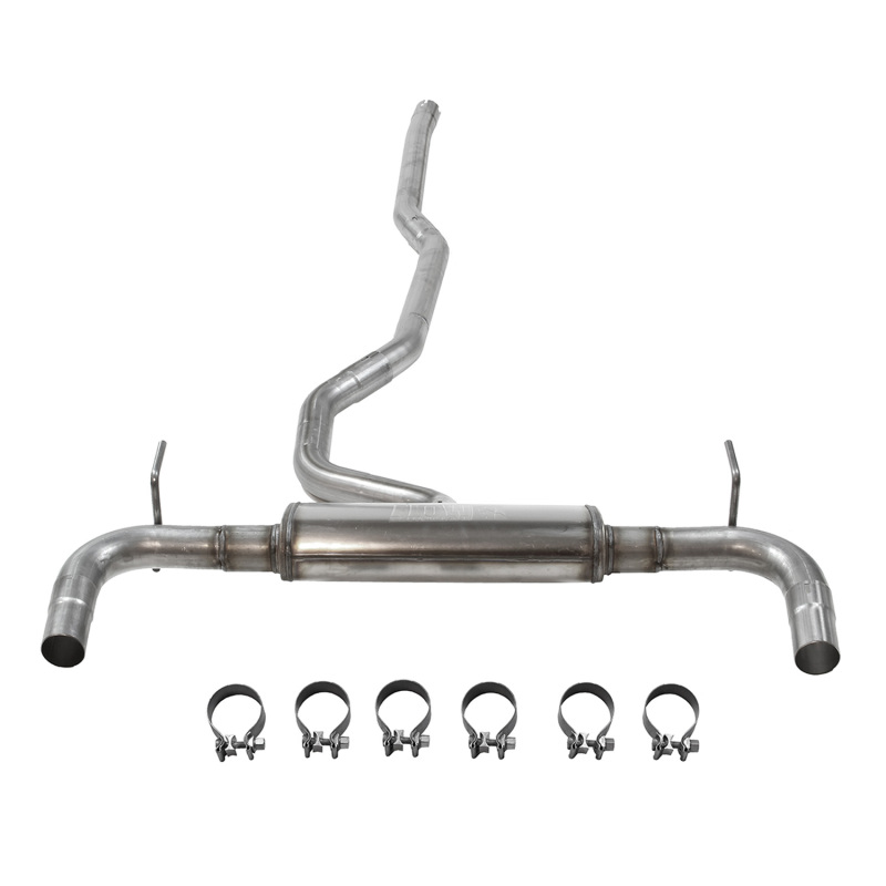 Jeep Cherokee Performance Exhaust - Rear - Flowmaster - FlowFX Cat-Back - Black - `14-`22