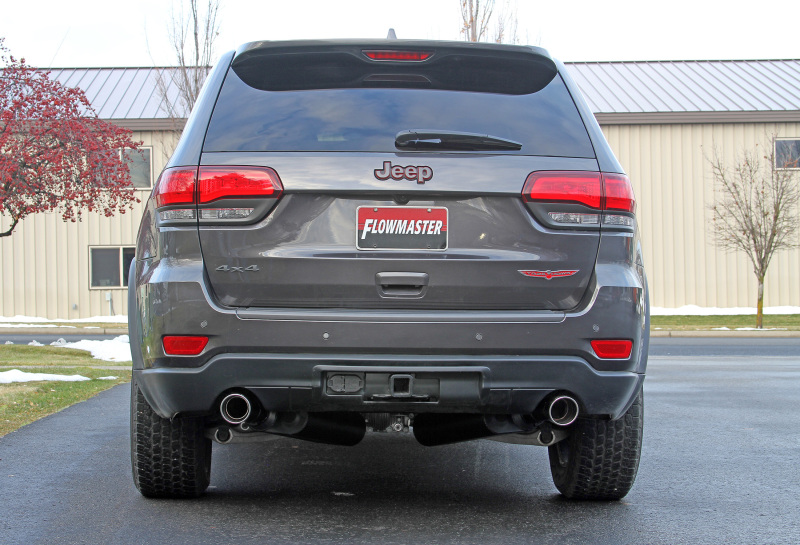 Jeep Grand Cherokee Performance Exhaust - Rear - Flowmaster - Force II Cat-Back - `11-`21