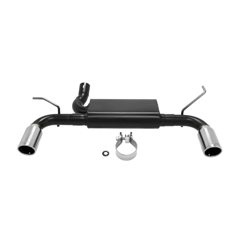 Jeep Wrangler JK Performance Exhaust - Rear - Flowmaster - Force II Axle-Back - Polished Stainless - `12-`18