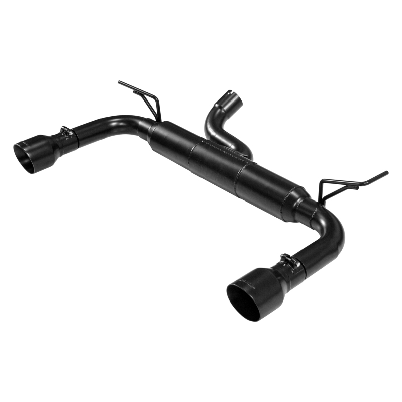 Jeep Wrangler JK Performance Exhaust - Flowmaster - Outlaw Series Axle-Back - Black - `12-`18