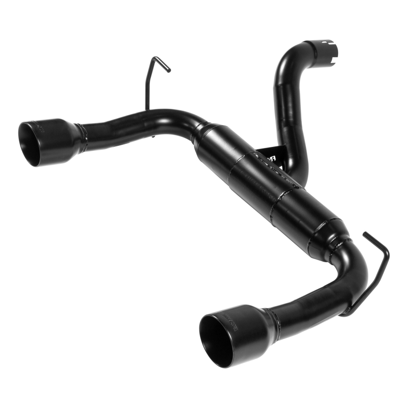 Jeep Wrangler JL Performance Exhaust - Rear - Flowmaster - Outlaw Series Axle-Back - Black - `18-`26