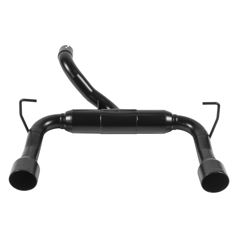 Jeep Wrangler JL Performance Exhaust - Rear - Flowmaster - Outlaw Series Axle-Back - Black - `18-`26