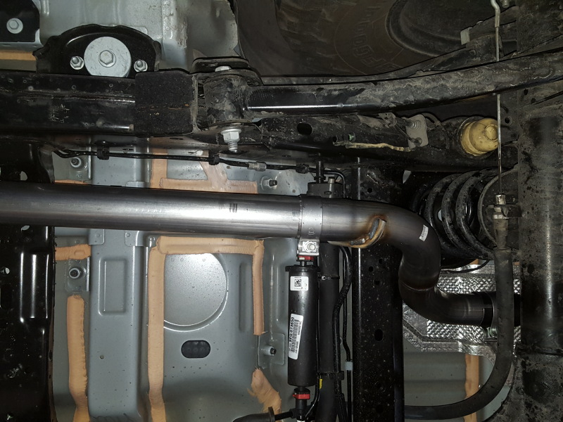Jeep Wrangler JL Performance Exhaust - Dual Out Rear - Flowmaster - American Thunder Cat-Back - Black - `18-`26