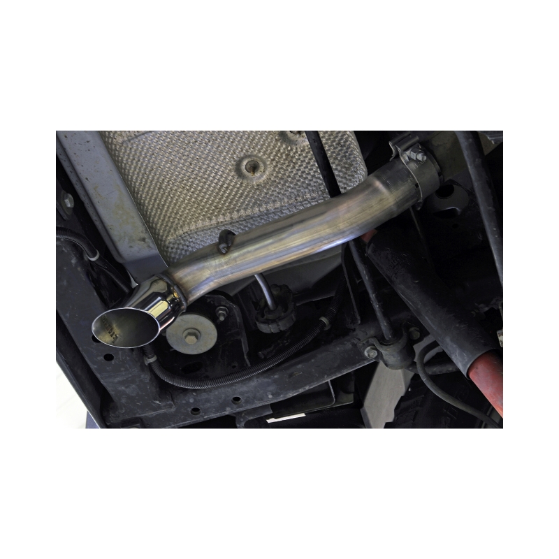 Jeep Wrangler JK Performance Exhaust - Rear - Flowmaster - American Thunder Axle-Back - `07-`18