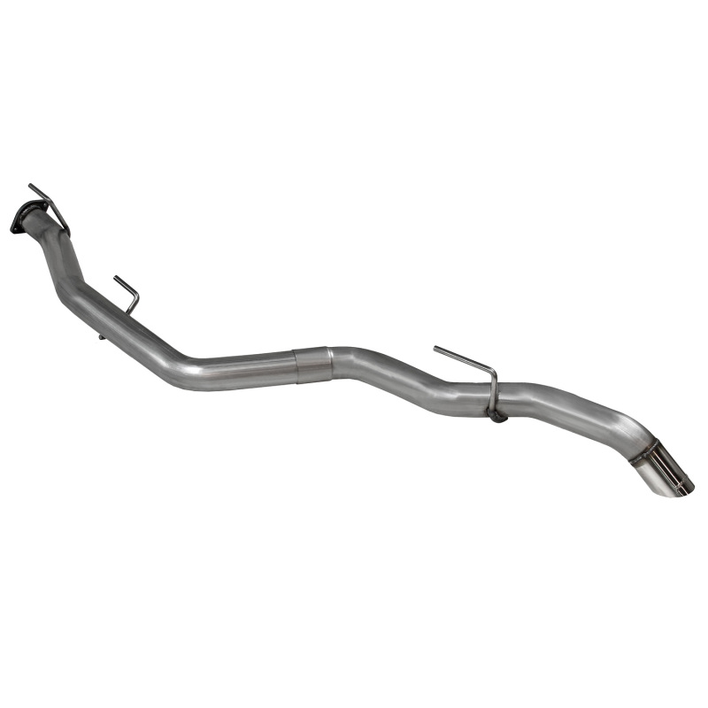 Jeep Gladiator Performance Exhaust - Single Rear Exit - Flowmaster - American Thunder Cat-Back - Polished Stainless Steel - `21-`23