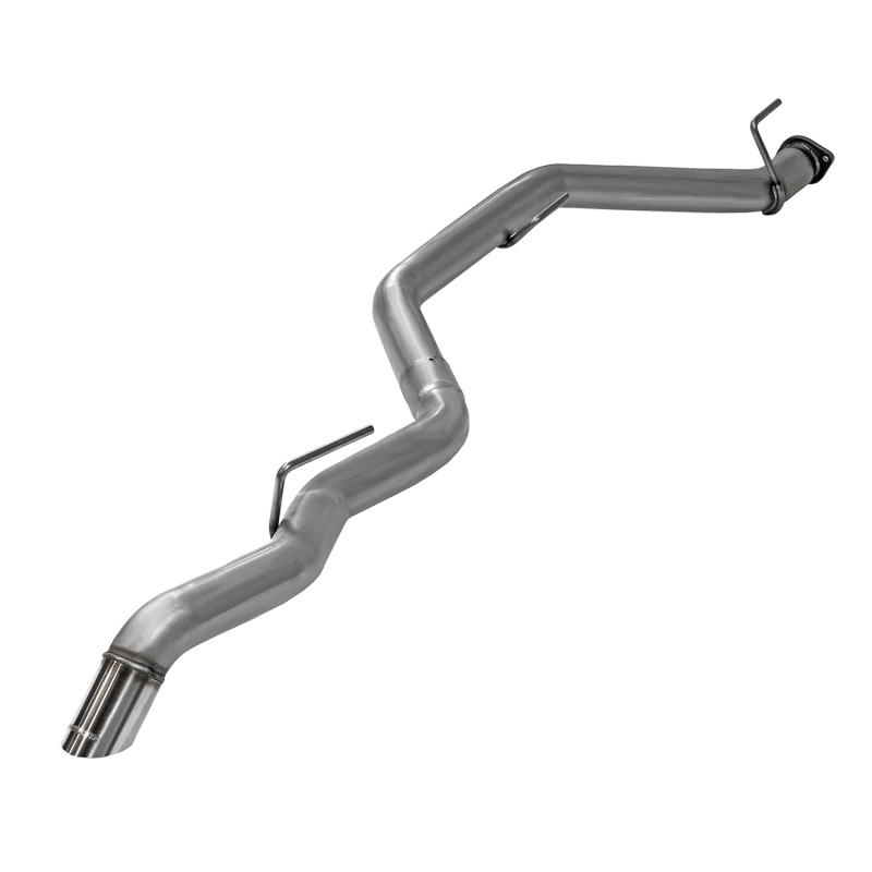 Jeep Gladiator Performance Exhaust - Single Rear Exit - Flowmaster - American Thunder Cat-Back - Polished Stainless Steel - `21-`23