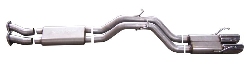 Jeep Grand Cherokee SRT8 Performance Exhaust - Gibson - Cat Back Dual - `06-`10