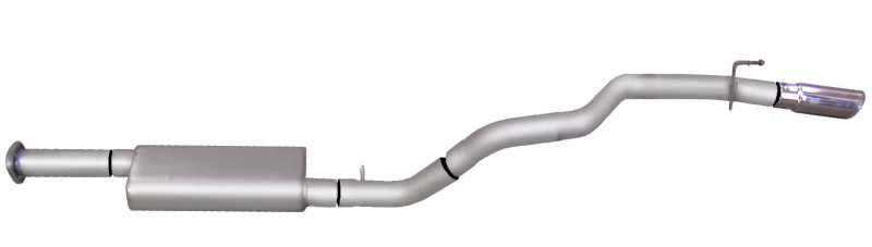Jeep Commander Performance Exhaust - Single Rear Exit - Gibson - Cat Back - Stainless - `06-`08