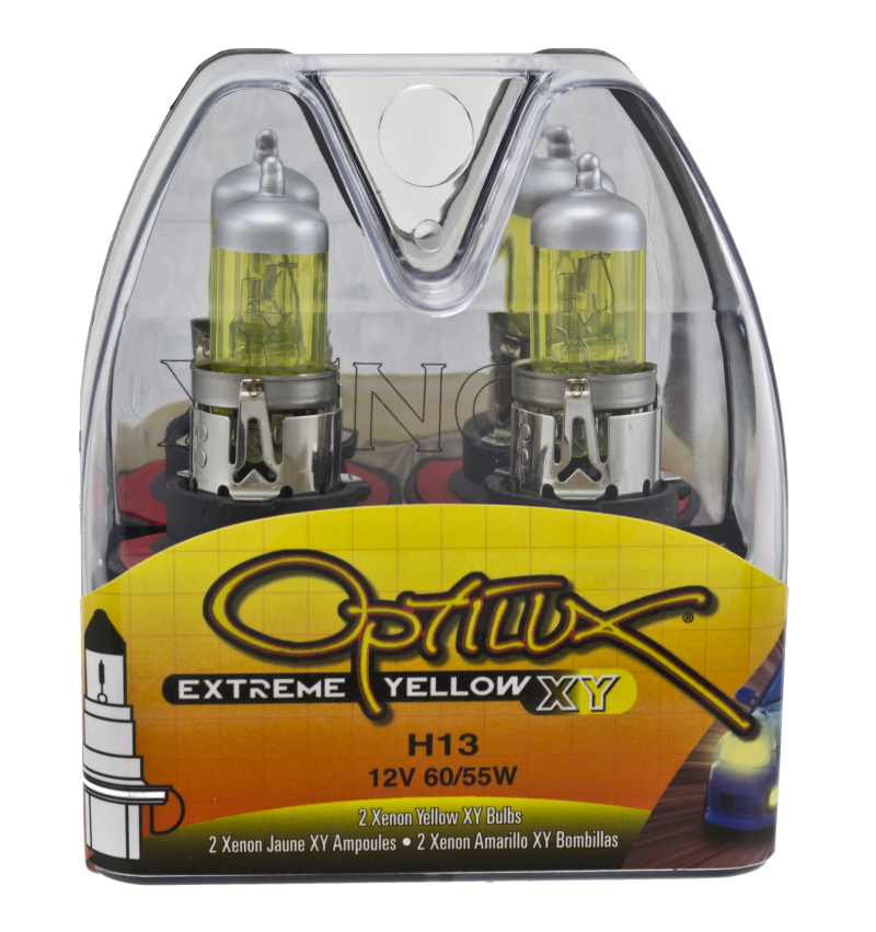 Jeep Wrangler Bulb - Headlight - Hella - H13 9008 12V 60/55W - Xenon Yellow - `07-`12
