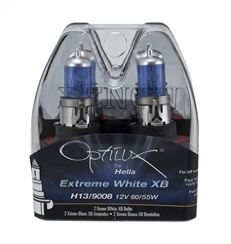 Jeep Liberty Xenon Bulbs (2) - Hella - Optilux H13/9008 12V 60/55W XB - White - `08-`12