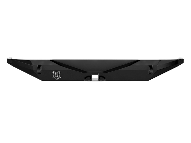 Jeep Wrangler JL Bumper - Rear - ICON - Pro Series - Semi-gloss Black - `18-`27