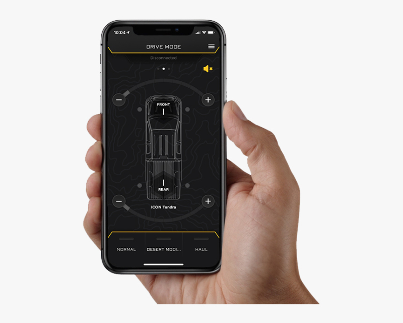 Jeep Wrangler Suspension Shock Absorber Set - Front - ICON - 2.5 Series VS Remote Reservoir CDEV - `18-`23