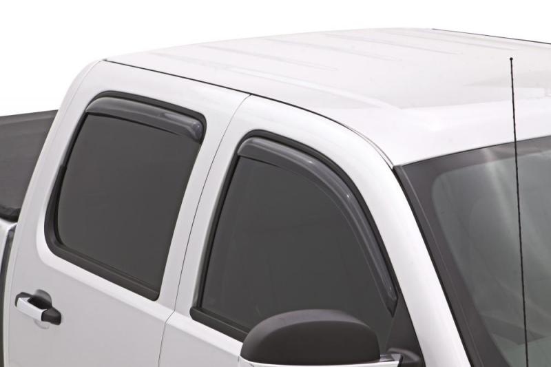 Jeep Wrangler JK Unlimited Ventvisor Deflectors - Side Window - LUND - Ventvisor Elite - Smoke - 2018