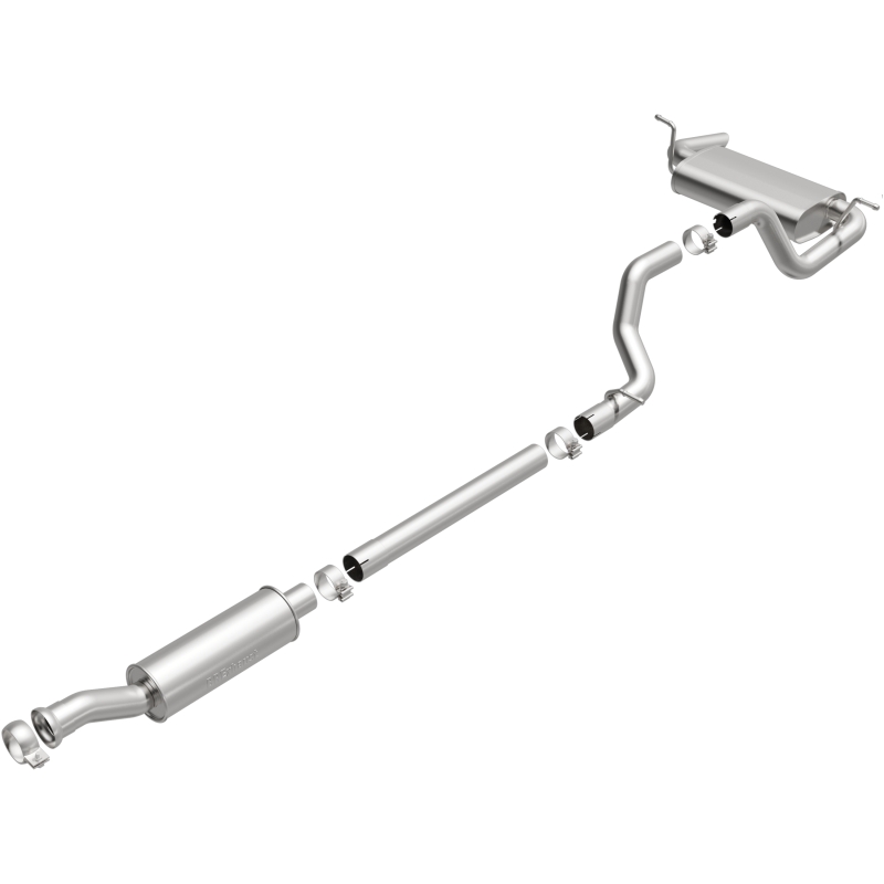 Jeep Wrangler Performance Exhaust - Magnaflow - Direct-Fit Replacement Catback - `18-`25
