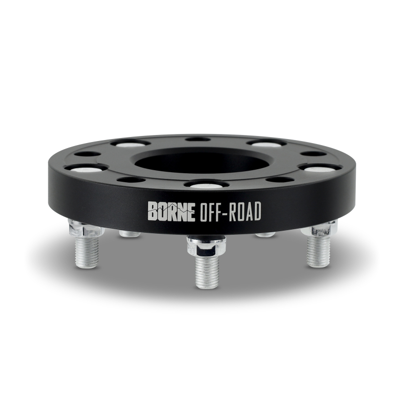 Jeep Wrangler JK Wheel Spacers - Mishimoto - 5x127, 71.6CB, 1/2-20 Thread - Black - `07-`18