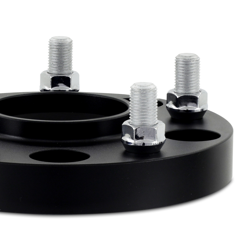 Jeep Wrangler JK Wheel Spacers - Mishimoto - 5x127, 71.6CB, 1/2-20 Thread - Black - `07-`18