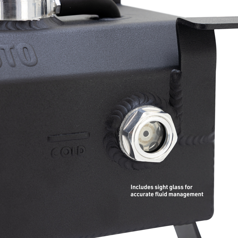 Jeep Wrangler Coolant Reservoir - Mishimoto - TIG-welded Aluminum Expansion Tank - Black - `18-`27