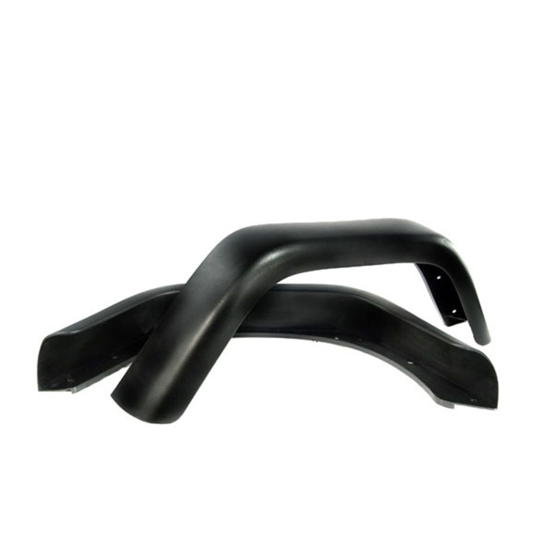 Jeep Wrangler Fender Flares - Rear Left - OMIX - 7-Inch - Black - `97-`06