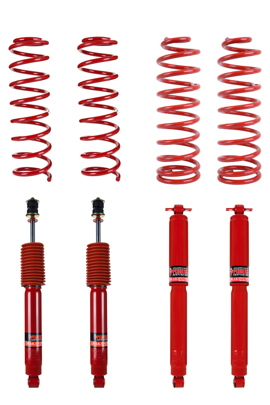 Jeep Wrangler JK Suspension Lift Kit - Front + Rear - Pedders - TrakRyder 2in - `07-`18