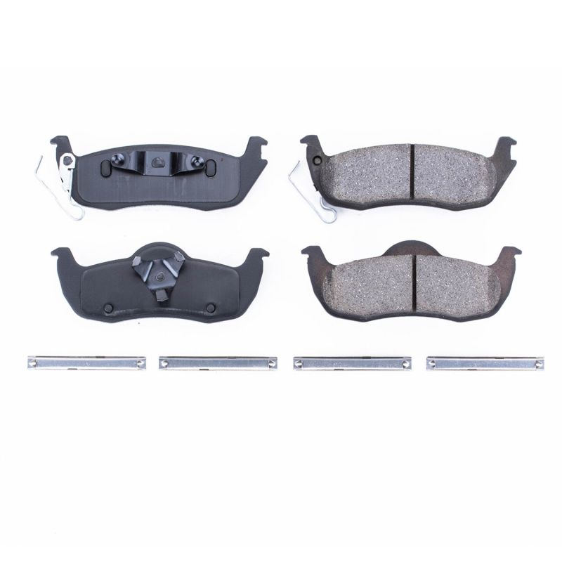 Jeep Commander Brake Pads - Rear - PowerStop - Z17 Evolution Ceramic - `06-`10