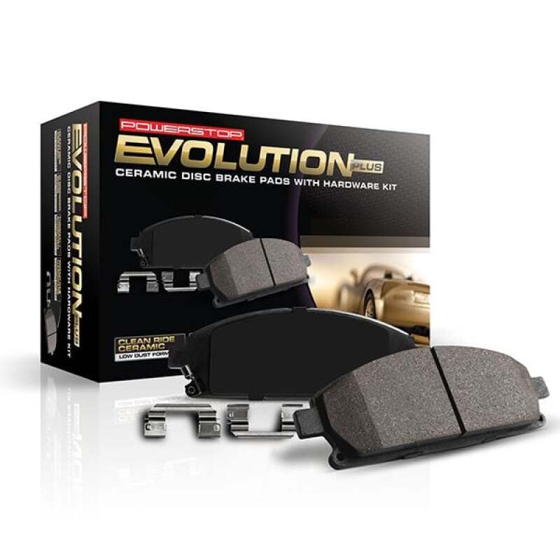Jeep Grand Cherokee L Brake Pads - Rear - PowerStop - Z17 Evolution Ceramic Pad - `22-`24