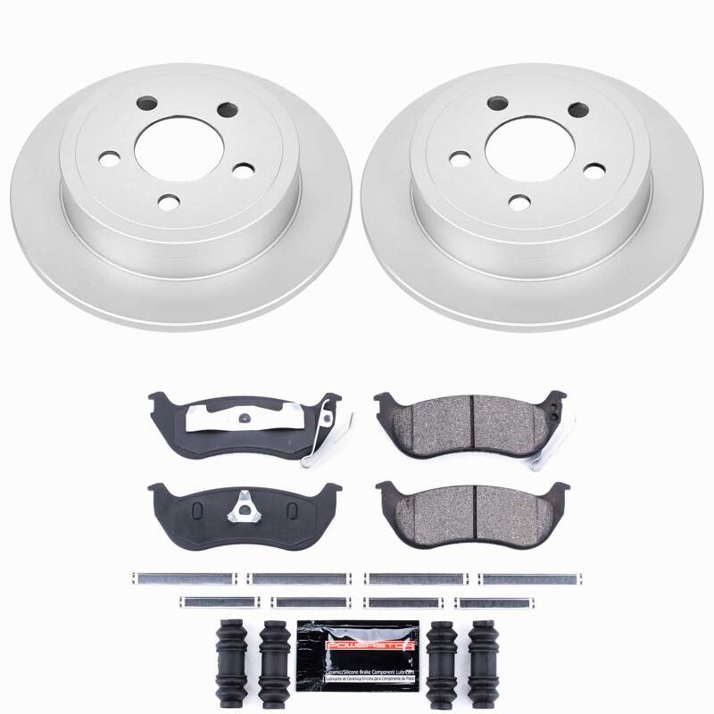 Jeep Liberty Brake Kit - Rear - PowerStop - Z23 Coated - `03-`07