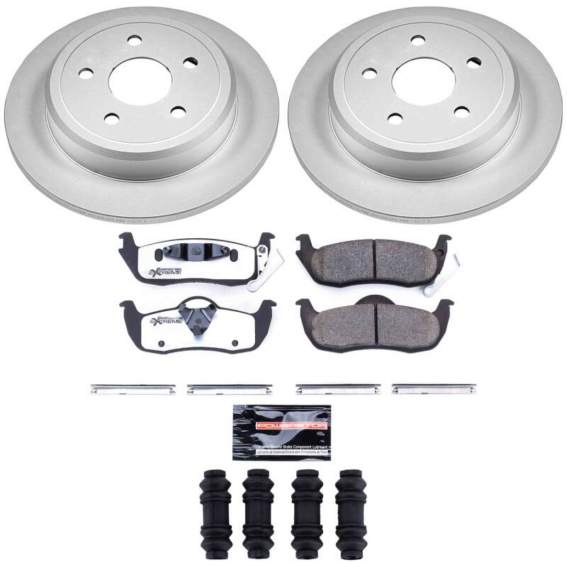 Jeep Commander Brake Kit - Rear - PowerStop - Z36 Coated Truck & Tow - `06-`10